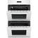 Alt View 12. Frigidaire - 30" Built-In Double Electric Wall Oven - White.