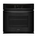 Frigidaire - 30" Built-In Single Electric Wall Oven - Black - Front_Standard