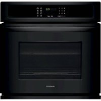 Frigidaire - 30" Built-In Single Electric Wall Oven - Black - Front_Zoom
