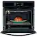 Alt View 13. Frigidaire - 30" Built-In Single Electric Wall Oven - Black.