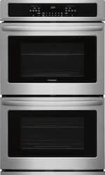 Frigidaire - 30" Built-In Double Electric Wall Oven - Stainless steel - Front_Standard