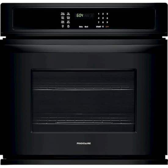 Frigidaire 27 Built In Single Electric Wall Oven Black Ffew2726tb Best Buy