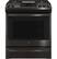 Front. GE - 5.6 Cu. Ft. Slide-In Gas Convection Range.