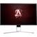 Front. AOC - Gaming AGON series AG241QX 24" LCD QHD FreeSync Monitor - Black.