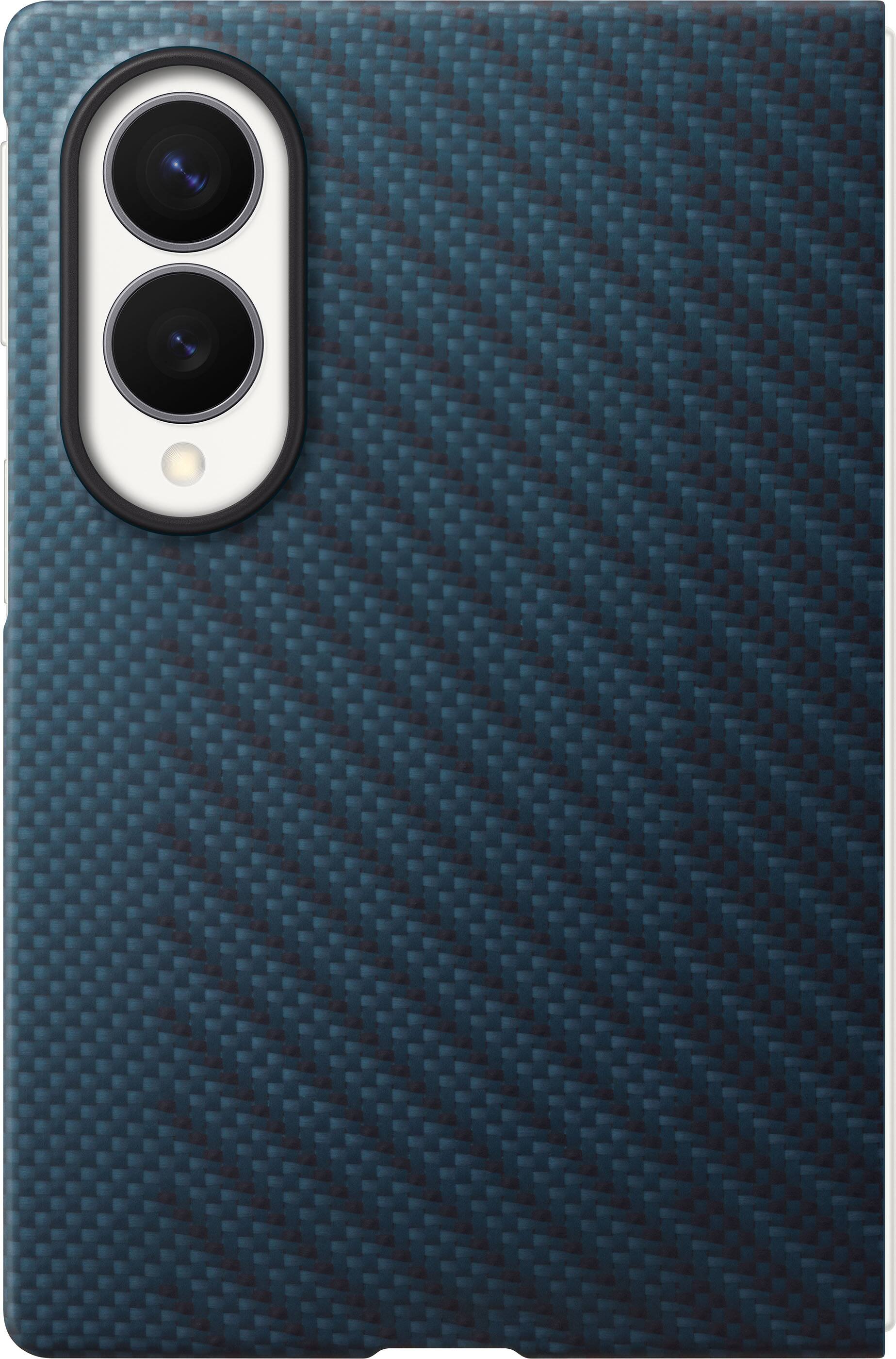Alt View 3. Samsung - Galaxy Z Fold8 Carbon Magnet Case - Blue.