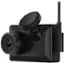 Left. Garmin - Dash Cam X310 4K Touchscreen Dash Cam with a 140-degree Field of View and built-in Clarity Polarizer - Black.