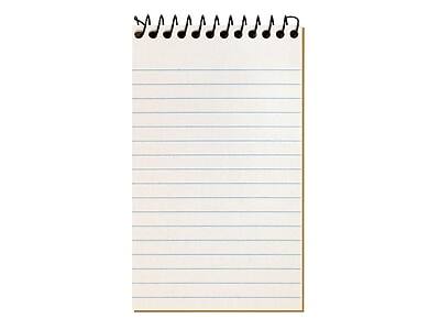 Alt View 1. TOPS - Second Nature Memo Pad, 3" x 5", Narrow Ruled, 50 Sheets/Pad - White.