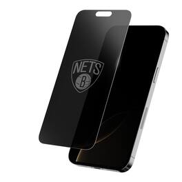 Screen Skinz - Brooklyn Nets iPhone Privacy Screen Protector - 17 Pro Max - Multicolor