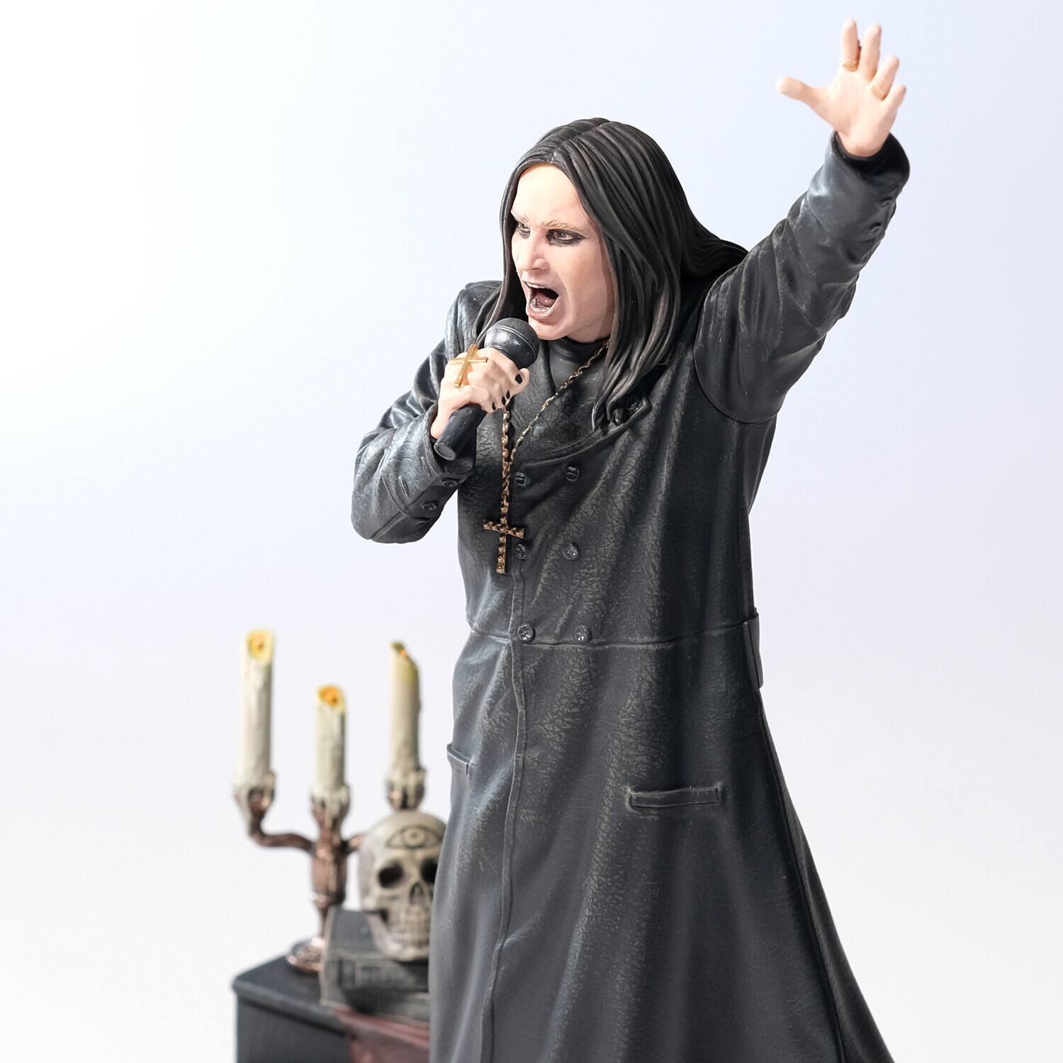 Alt View 1. McFarlane Toys - Ozzy Osbourne - Ozzy Osbourne (Music Maniacs) 1/10 Scale Resin Statue McFarlane Toys   - COLLECTIBLES - Multicolor.