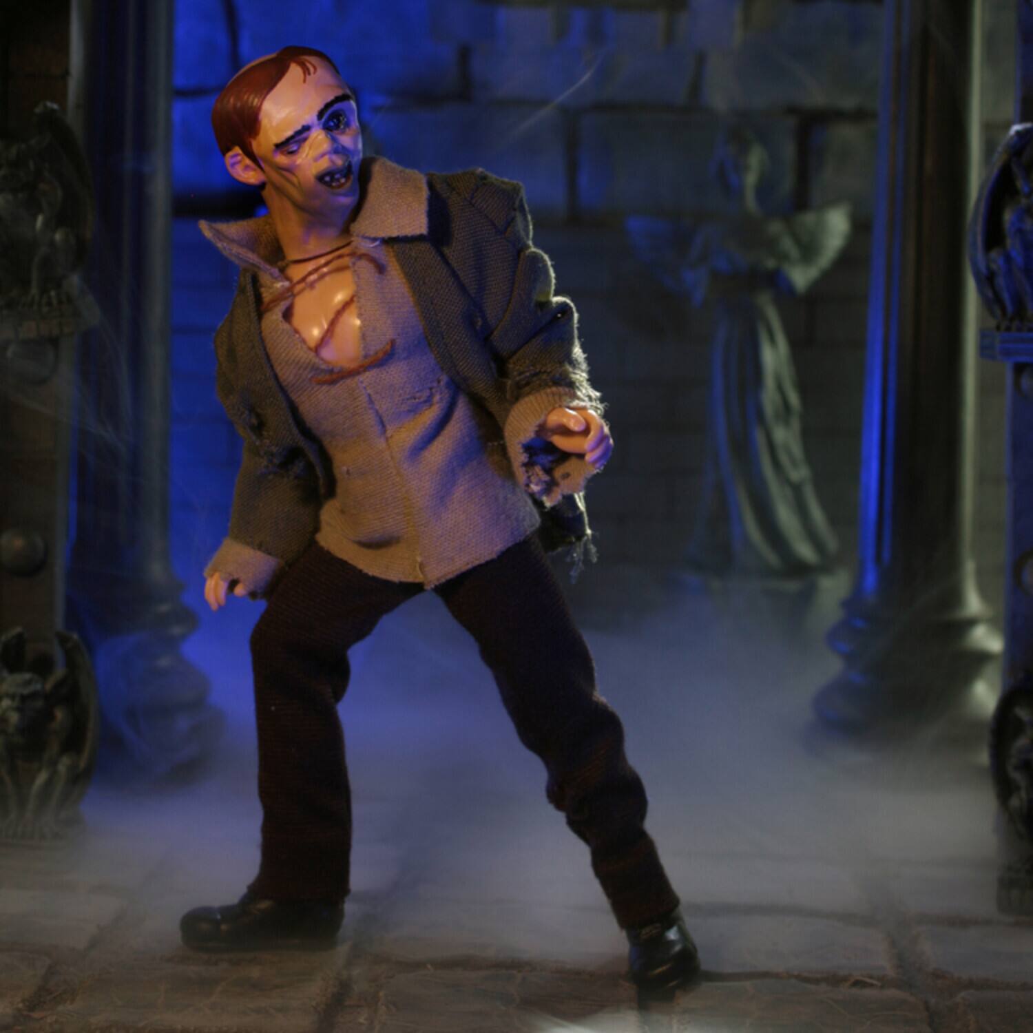 Alt View 4. PopMarket - Mego - Hunchback of Notre Dame - The Hunchback Topps Version 8" Action Figure   - COLLECTIBLES - Multicolor.