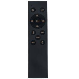 ALLIMITY - Replacement Remote Control 1067744, Fit for Klipsch Soundbar R4BII R4B II R-4B II R4B2 - Black