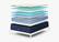 Alt View 12. DreamCloud - 14in Premier Rest Hybrid Mattress - Queen Size - White.