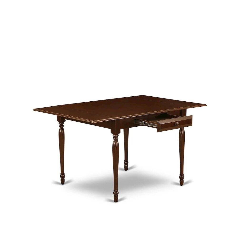 Alt View 3. East West Furniture - Dining Room Set Mahogany - Brown.