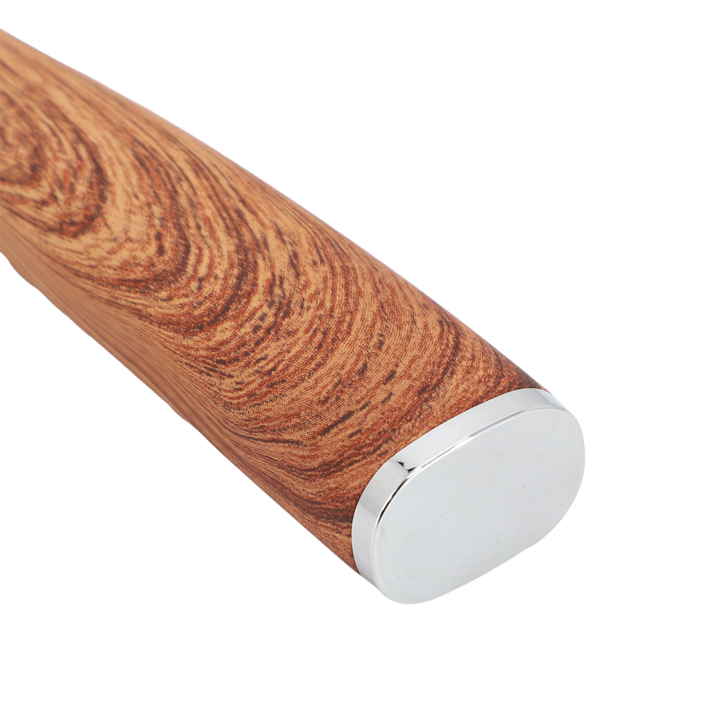 Alt View 4. Gibson - Gibson Home Jacksboro 6 Piece Stainless Steel Cutlery Set with Block in Brown - Brown.