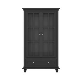 Famapy - Buffet Cabinet Buffet Pantry Showcase & Organize in Style Credenzas - Black