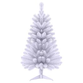 Stylel Star - 3Ft Premium Artificial Small Mini Christmas Tree for Tabletop,Home, Office, Indoor and Outdoor Decor,Holiday - White