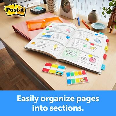 Easily organize pages into sections.