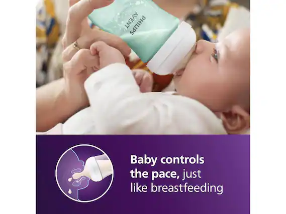 AVENT PHILIPS
Baby controls the pace, just like breastfeeding