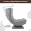 Swiveling & Angle-Adjustable Function: 90, 144, 360