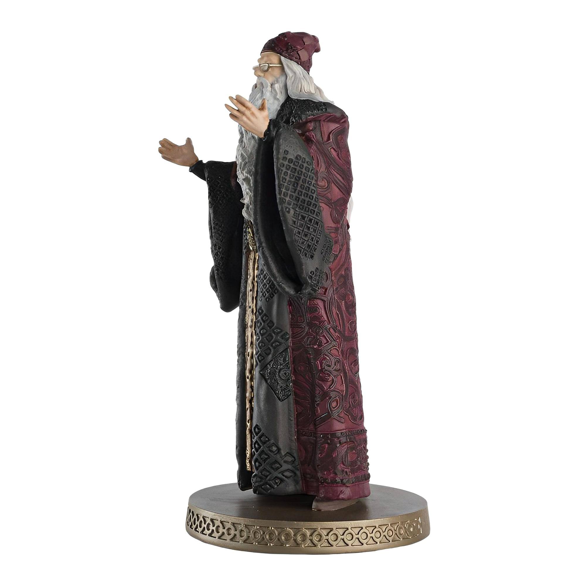 Alt View 10. Harry Potter - Eaglemoss Harry Potter Wizarding World 1:16 Figure | 041 Dumbledore (Year 1) - Red.
