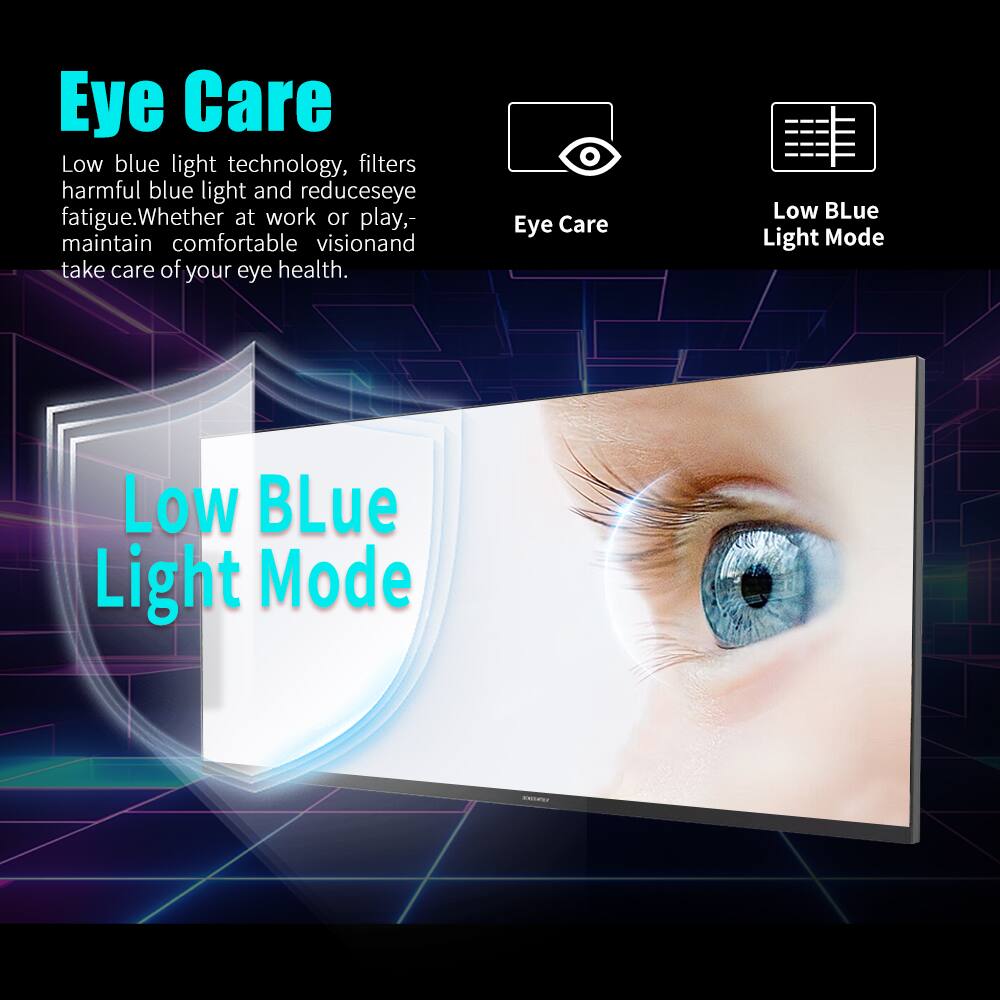 Eye Care

Low blue light technology, filters harmful blue light and reduces eye fatigue. Whether at work or play, maintain comfortable vision and take care of your eye health.

Low Blue Light Mode

Eye Care

Low Blue Light Mode