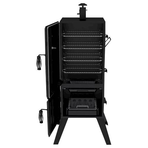 Best Buy: Dyna-Glo Vertical 36 Charcoal Smoker Black DGX780BDC-D