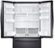 Alt View Zoom 2. Samsung - 18 Cu.Ft. French Door Counter-Depth  Fingerprint Resistant Refrigerator - Black stainless steel.