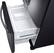 Alt View 3. Samsung - 19.4 Cu.Ft. French Door Fingerprint Resistant Refrigerator.