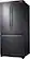 Left. Samsung - 19.4 Cu.Ft. French Door Fingerprint Resistant Refrigerator.