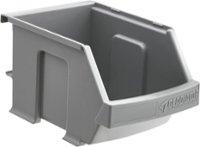 Front Zoom. Gladiator - Small Item Bins (3-Pack) - Charcoal.
