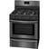 Alt View 11. Frigidaire - 4.2 Cu. Ft. Freestanding Gas Range - Black stainless steel.