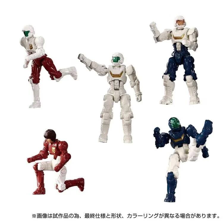 Alt View 6. Transformers - DA-107 Dia-Nauts and Female Member Version 2.0 Set of 5 | Diaclone Reboot.