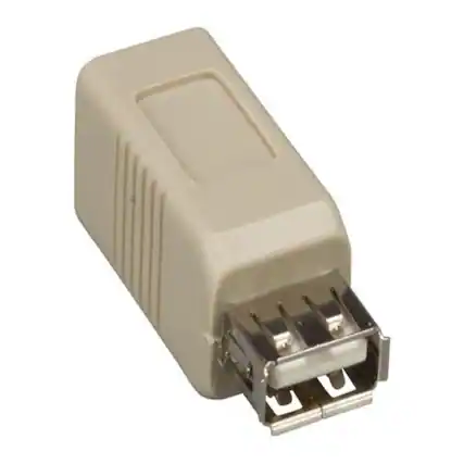Front. Sanoxy - Sanoxy USB Type A Female to Type B Female Adapter - Beige.