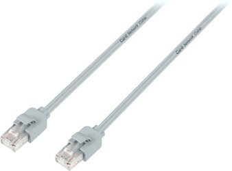 Insignia™ - 150' Cat-6 Ethernet Cable - Gray - Front_Zoom