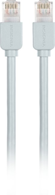 Front Zoom. Insignia™ - 150' Cat-6 Ethernet Cable - Gray.