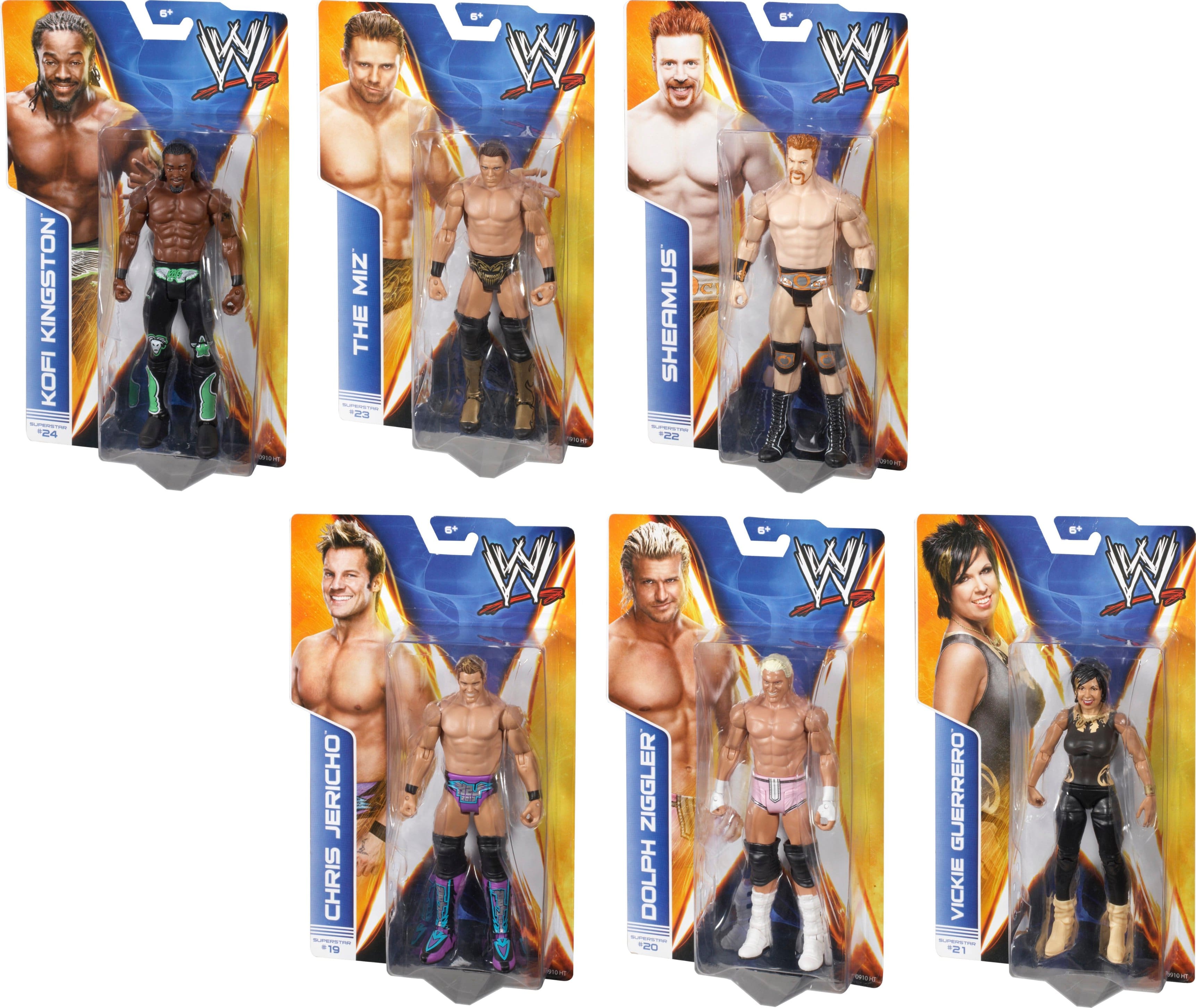 Best Buy: Mattel WWE Basic 6 Action Figure Styles May Vary P9562