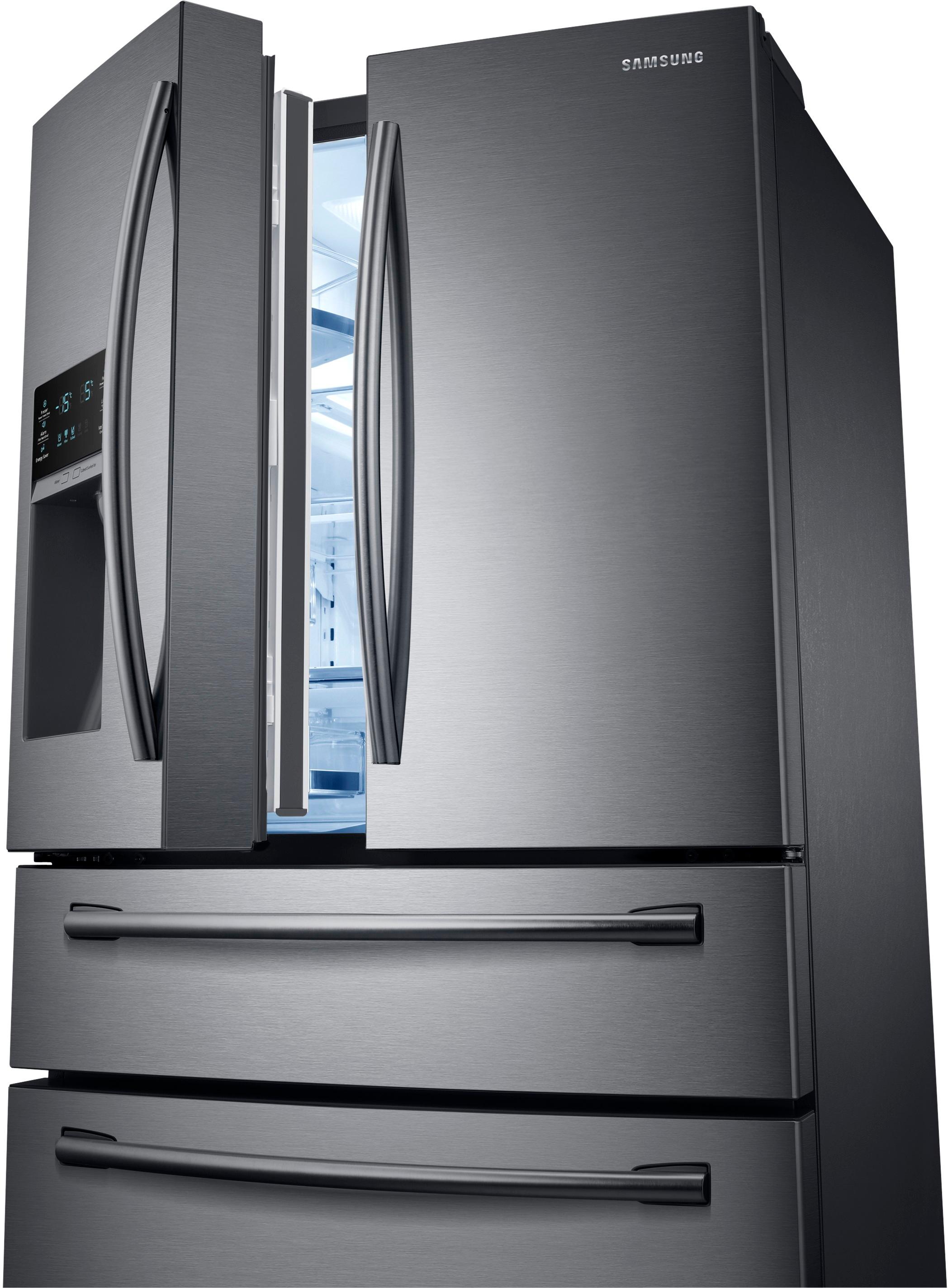 Customer Reviews Samsung Cu Ft Door French Door Refrigerator With Counter Height