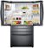 Alt View Zoom 12. Samsung - 28 cu. ft. 4-Door French Door Refrigerator with Counter Height FlexZone™ Drawer - Black Stainless Steel.