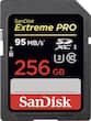 SanDisk - Extreme Pro 256GB SDXC UHS-I Memory Card - Larger Front