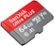 Alt View 11. SanDisk - Ultra PLUS 64GB microSDXC UHS-I Memory Card - Red/Gray.