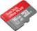 Alt View Zoom 11. SanDisk - Ultra PLUS 16GB microSDHC UHS-I Memory Card.