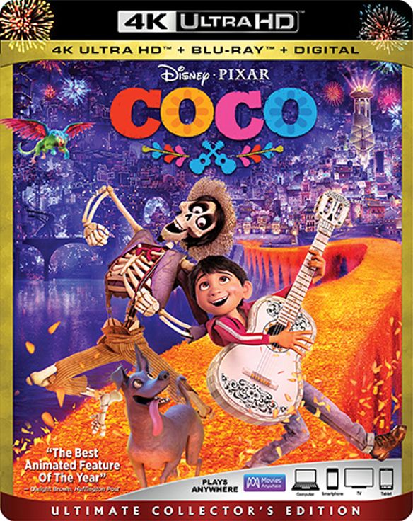  Coco [Includes Digital Copy] [4K Ultra HD Blu-ray/Blu-ray] [2017]