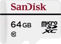 Front Zoom. SanDisk - High Endurance 64GB microSDXC Memory Card.