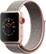 Angle. Apple - GSRF Apple Watch Series 3 (GPS + Cellular) 38mm with Pink Sand Sport Loop - Gold Aluminum.