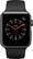 Alt View 11. Apple - Geek Squad Certified Refurbished Apple Watch Series 3 (GPS + Cellular) 42mm with Black Sport Band - Space Gray Aluminum.
