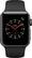 Alt View 11. Apple - Geek Squad Certified Refurbished Apple Watch Series 3 (GPS + Cellular), 38mm Space Gray Aluminum Case with Black Sport Band - Space Gray Aluminum.