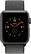 Alt View 11. Apple - Geek Squad Certified Refurbished Apple Watch Series 3 (GPS + Cellular), 42mm Space Gray Aluminum Case with Dark Olive Sport Loop - Space Gray Aluminum.