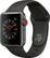 Angle. Apple - Geek Squad Certified Refurbished Apple Watch Series 3 (GPS + Cellular) 38mm with Gray Sport Band - Space Gray Aluminum.