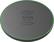 Front. Tzumi - HyperCharge 10 Watt Wireless Charging Pad - Black.