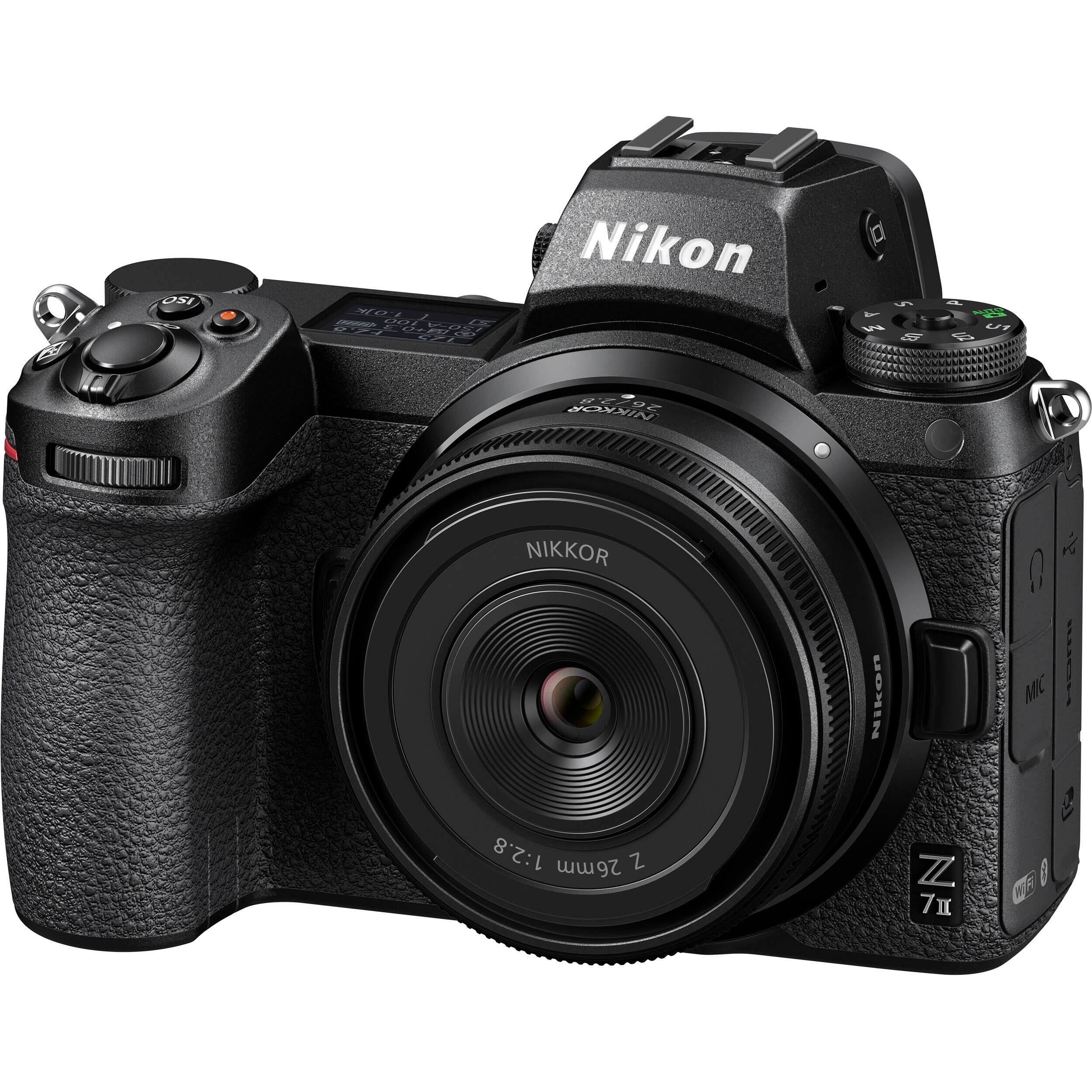OSI  
Nikon 1.0lk IFFFFEED 100 150-A LS 971 33 125  
g  
S b. M UB  
P ru UZ  
NIKKOR 26/2.8  
NIKKOR 1:2.8 26mm Z  
Nikon  
Z 7II  
MIC